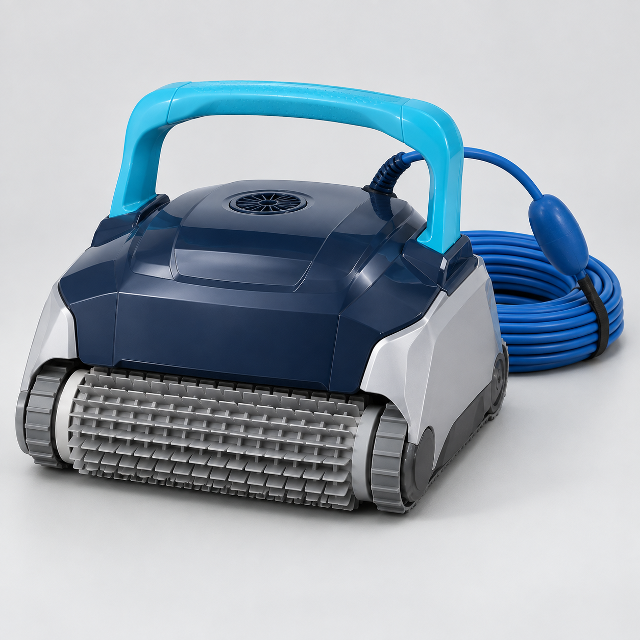 AI product illustration for a pool cleaning robots customization example